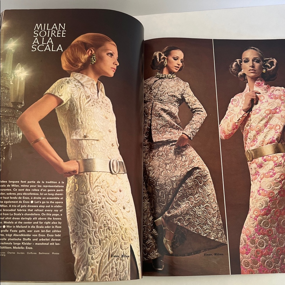 Ele’gance Paris 1969 Fall / Winter Haute Couture beautiful cond.not swatched - Picture 6 of 13
